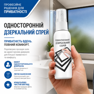 Світловідбиваючий спрей для вікон